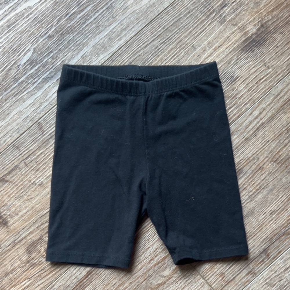 Kids Black biker Shorts
